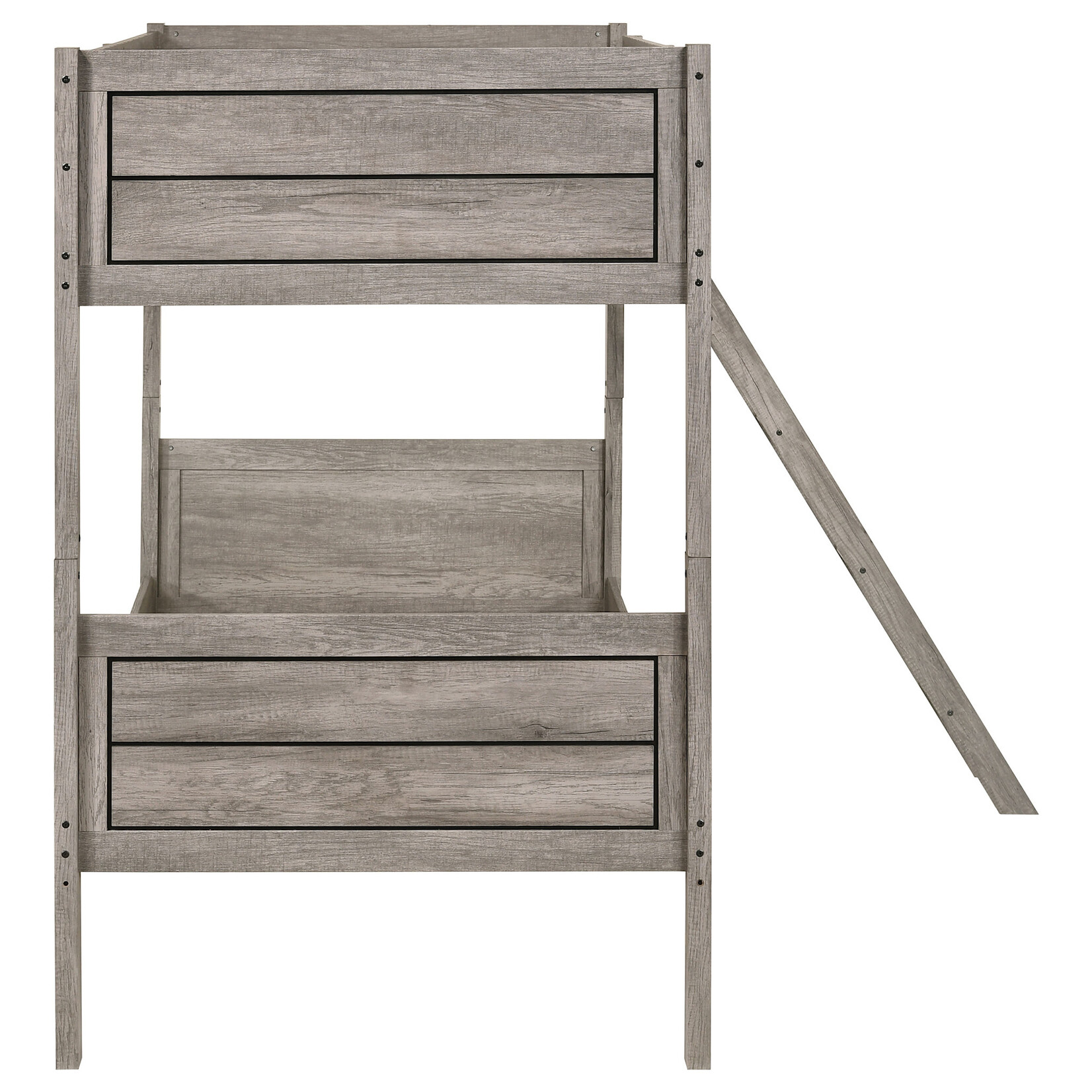 Coaster Furniture T/T Bunk Bed Weathered Taupe