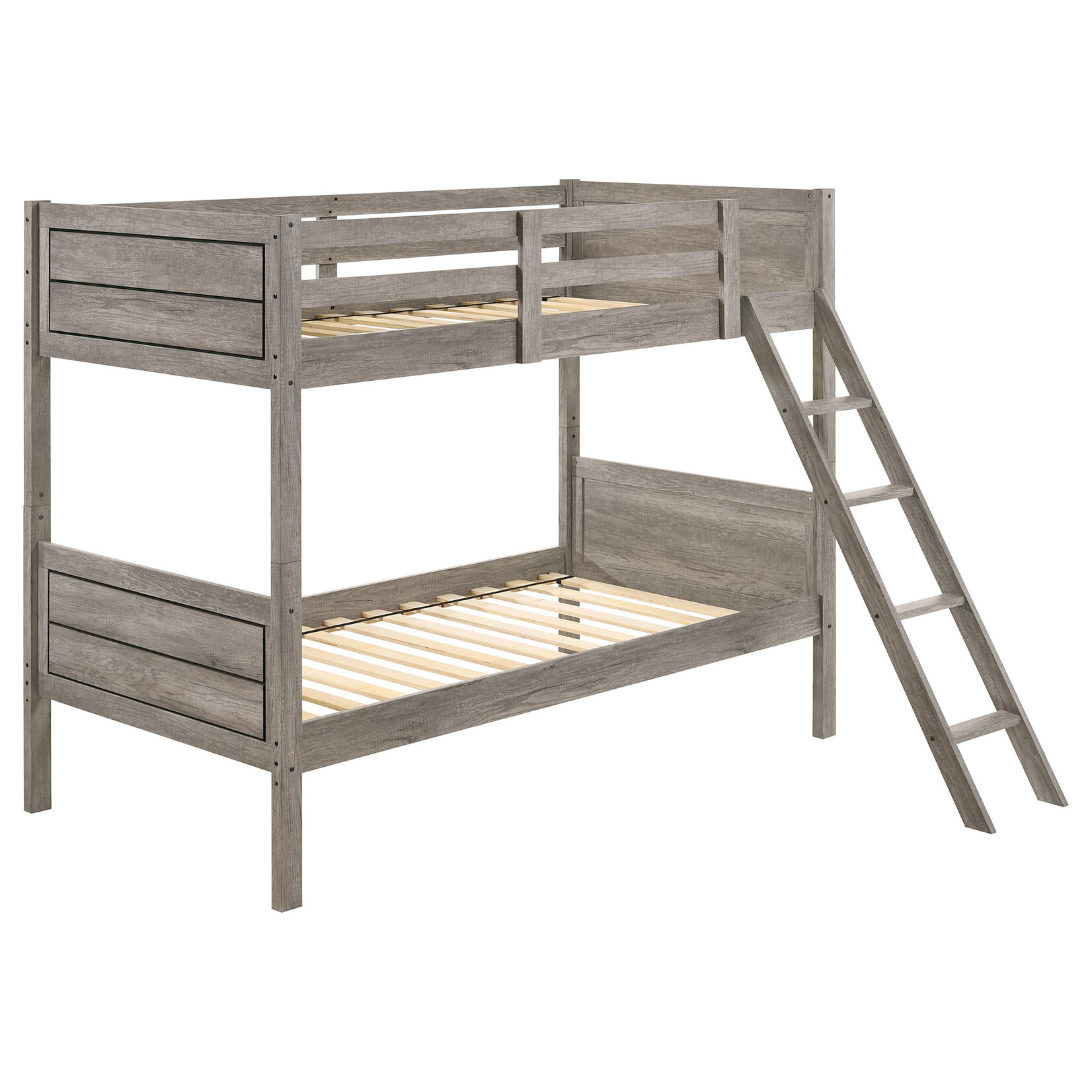 Coaster Furniture T/T Bunk Bed Weathered Taupe
