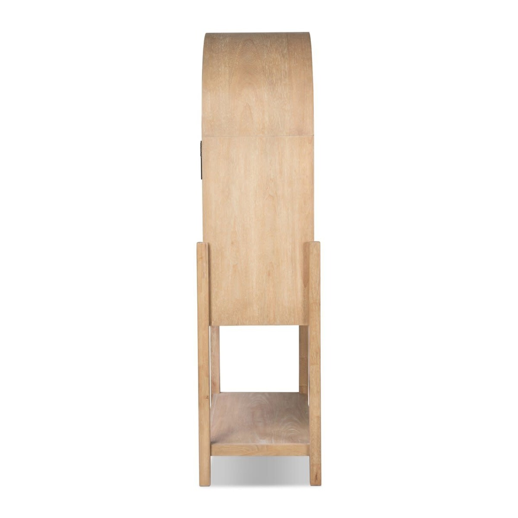Four Hands Caprice Tall Bar Cabinet Light Natural