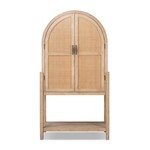 Four Hands Caprice Tall Bar Cabinet Light Natural