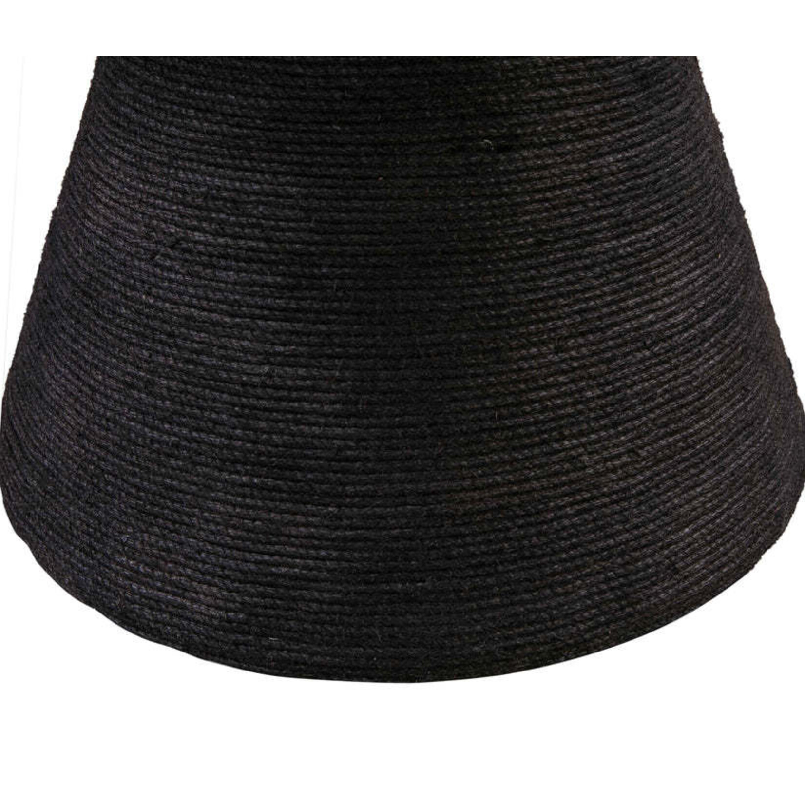 TOV Rishi Black Rope Round Table
