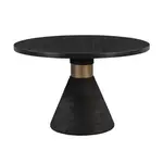 TOV Rishi Black Rope Round Table