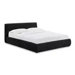 TOV Isla Black Velvet Queen  Bed