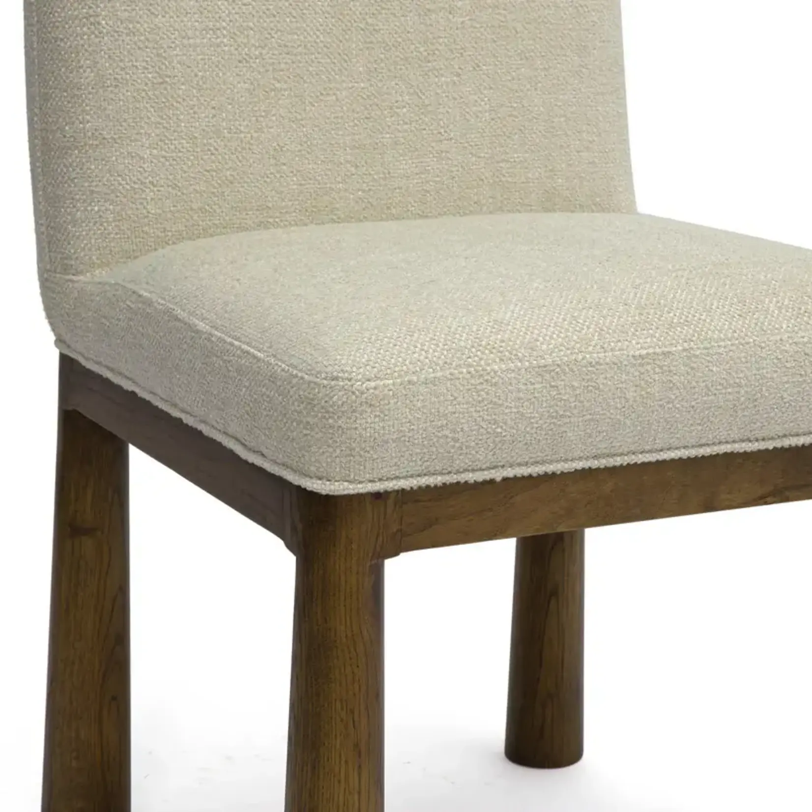 TOV Tiara Cream Performance Fabric Dining Chair