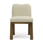 TOV Tiara Cream Performance Fabric Dining Chair