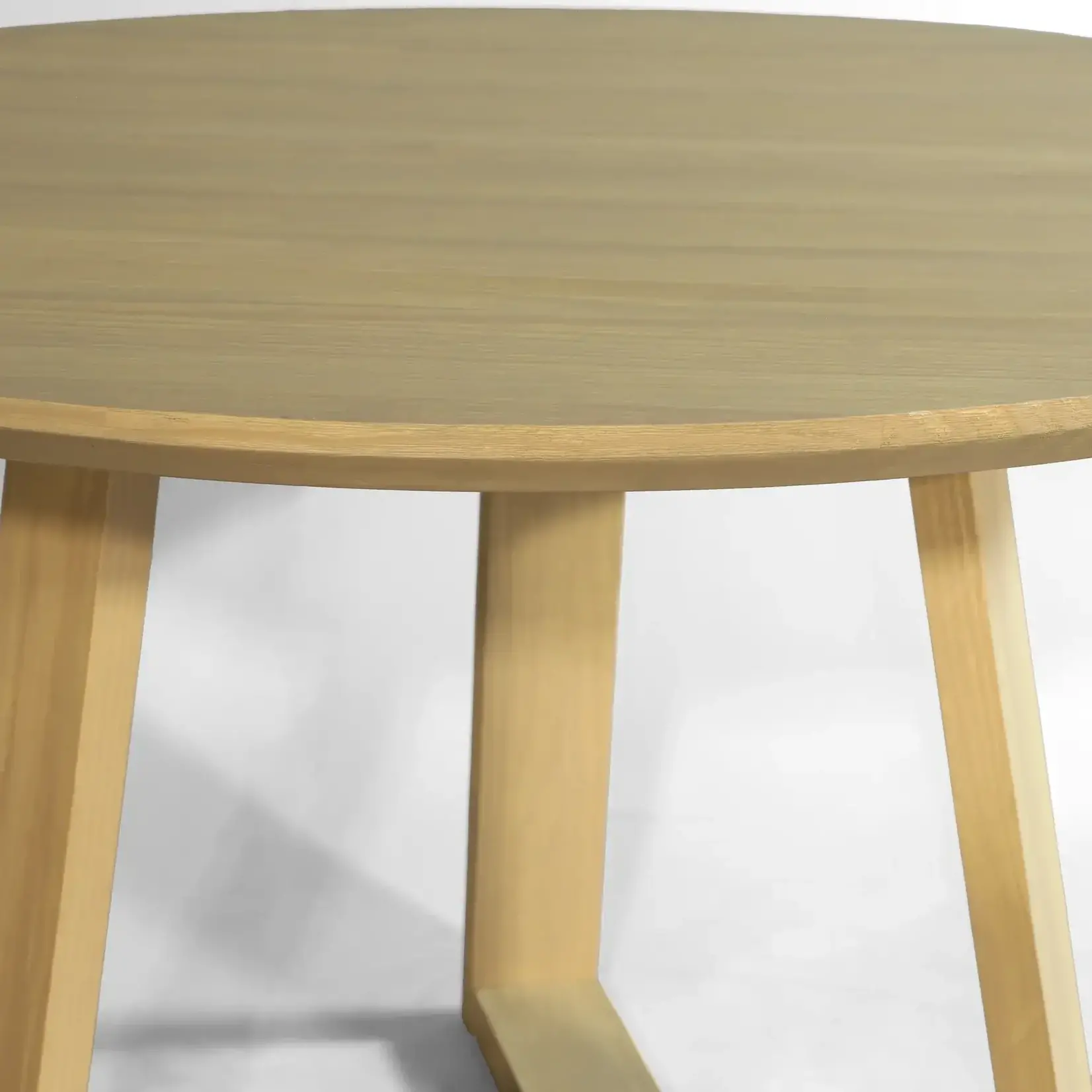 GrainWood Cascais 48 inch Japandi Table - Blonde Oak