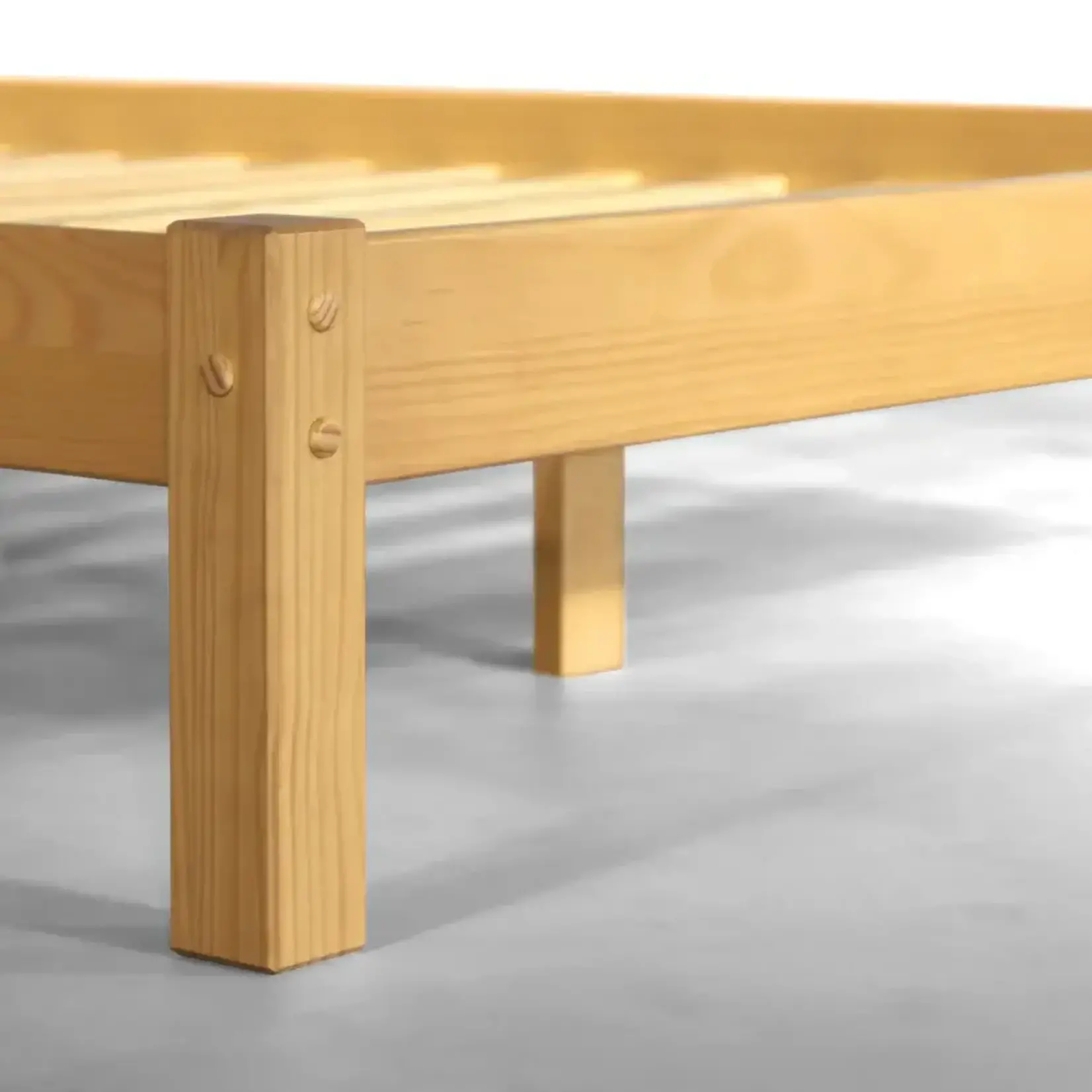 GrainWood Shaker Queen Bed - Natural