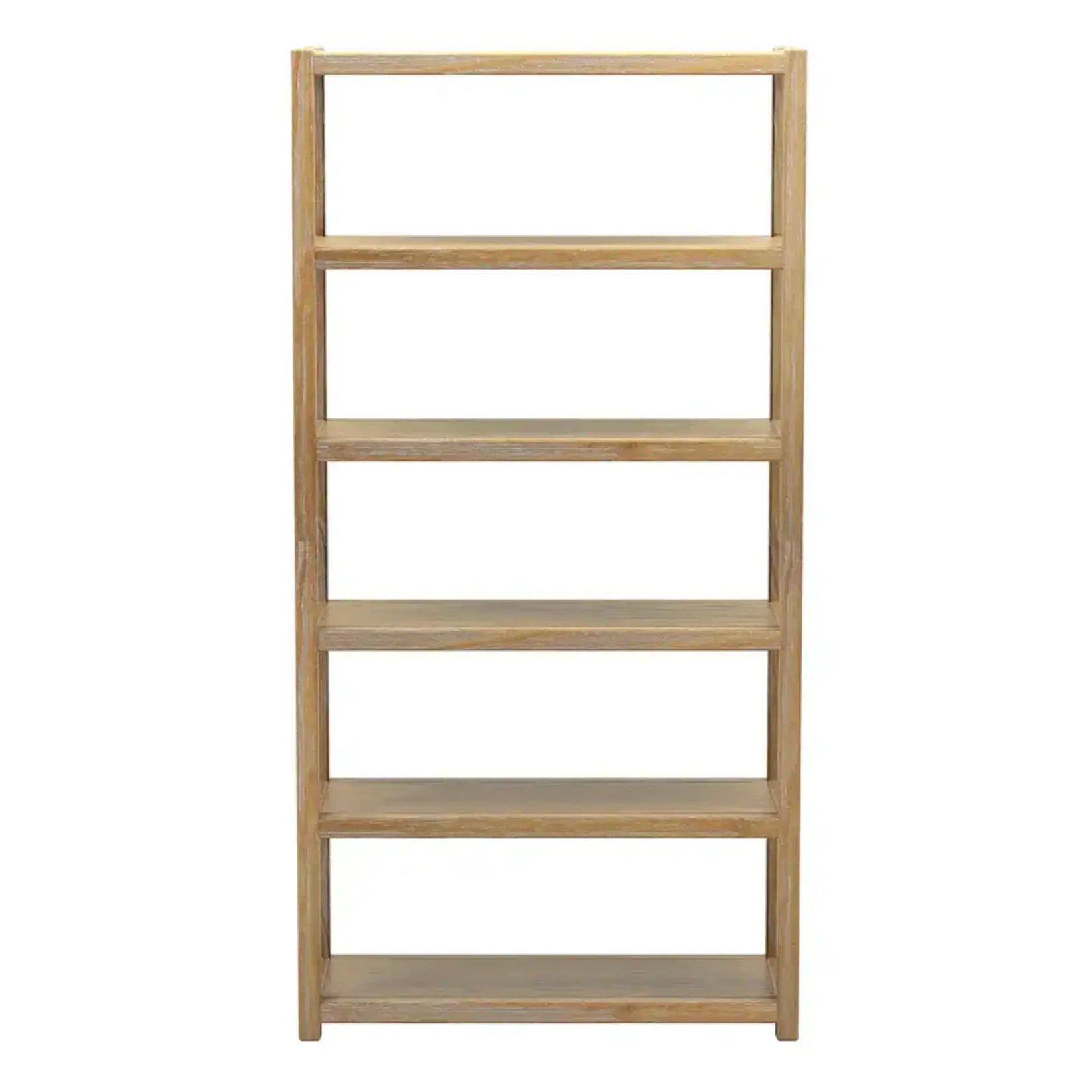 GrainWood Greenport 72" Bookcase Brushed Driftwood