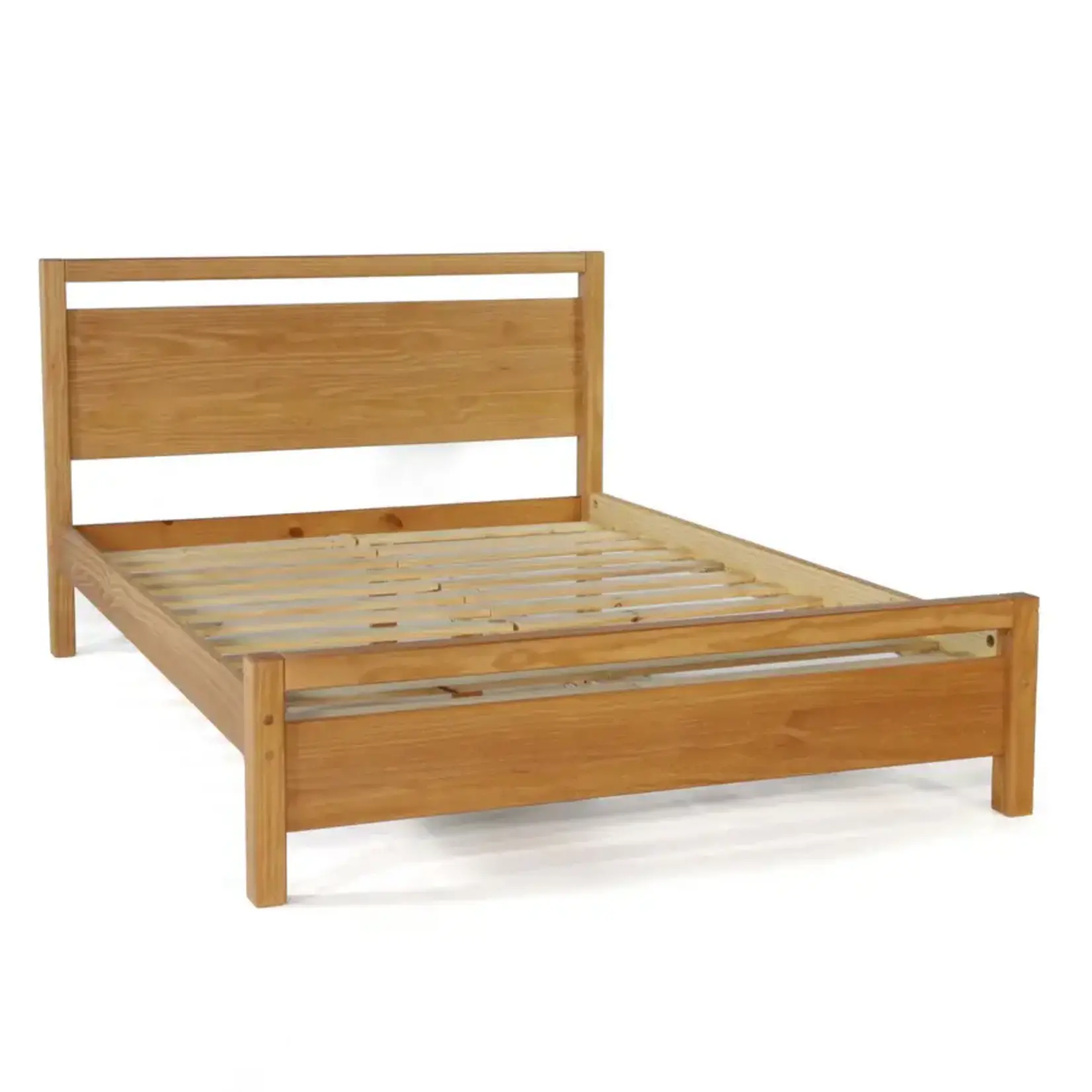 GrainWood Loft Full Platform Bed - Acacia