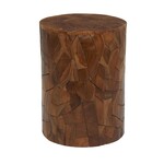 Uma 36916 Teak Stool Mosaic