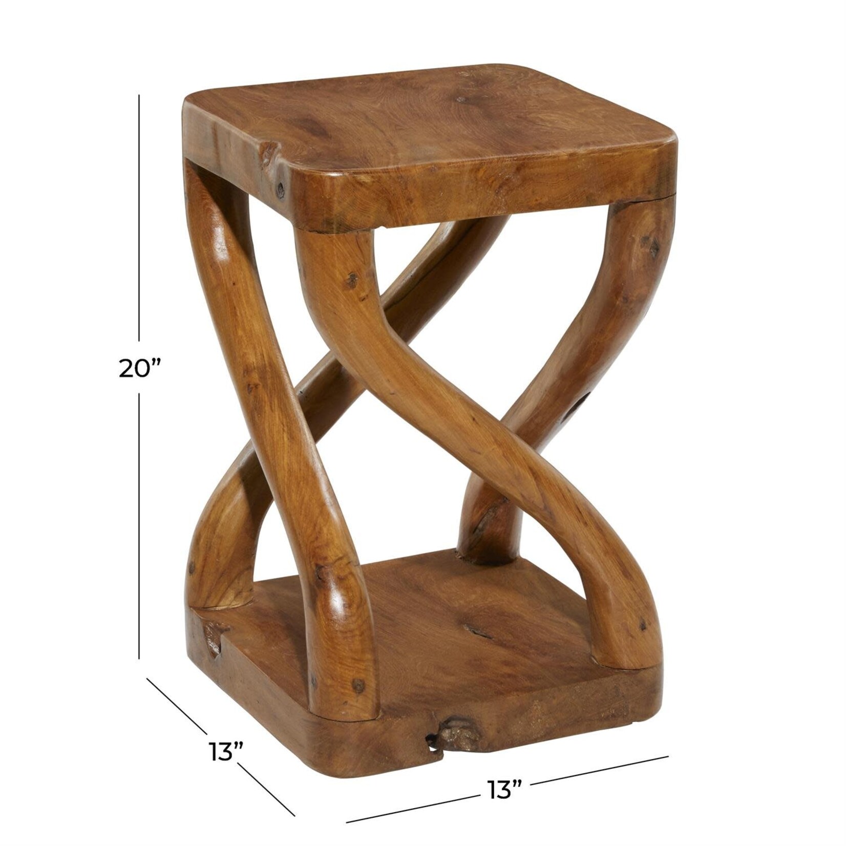 Uma 37924 Teak Stool