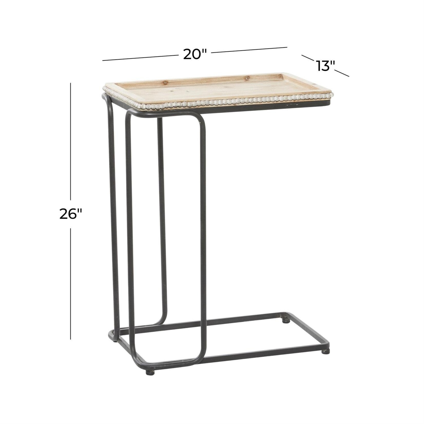 Uma 43394 Wood Side Table