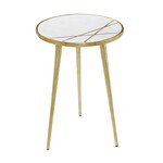 Uma 55381 Aluminum Marble Table