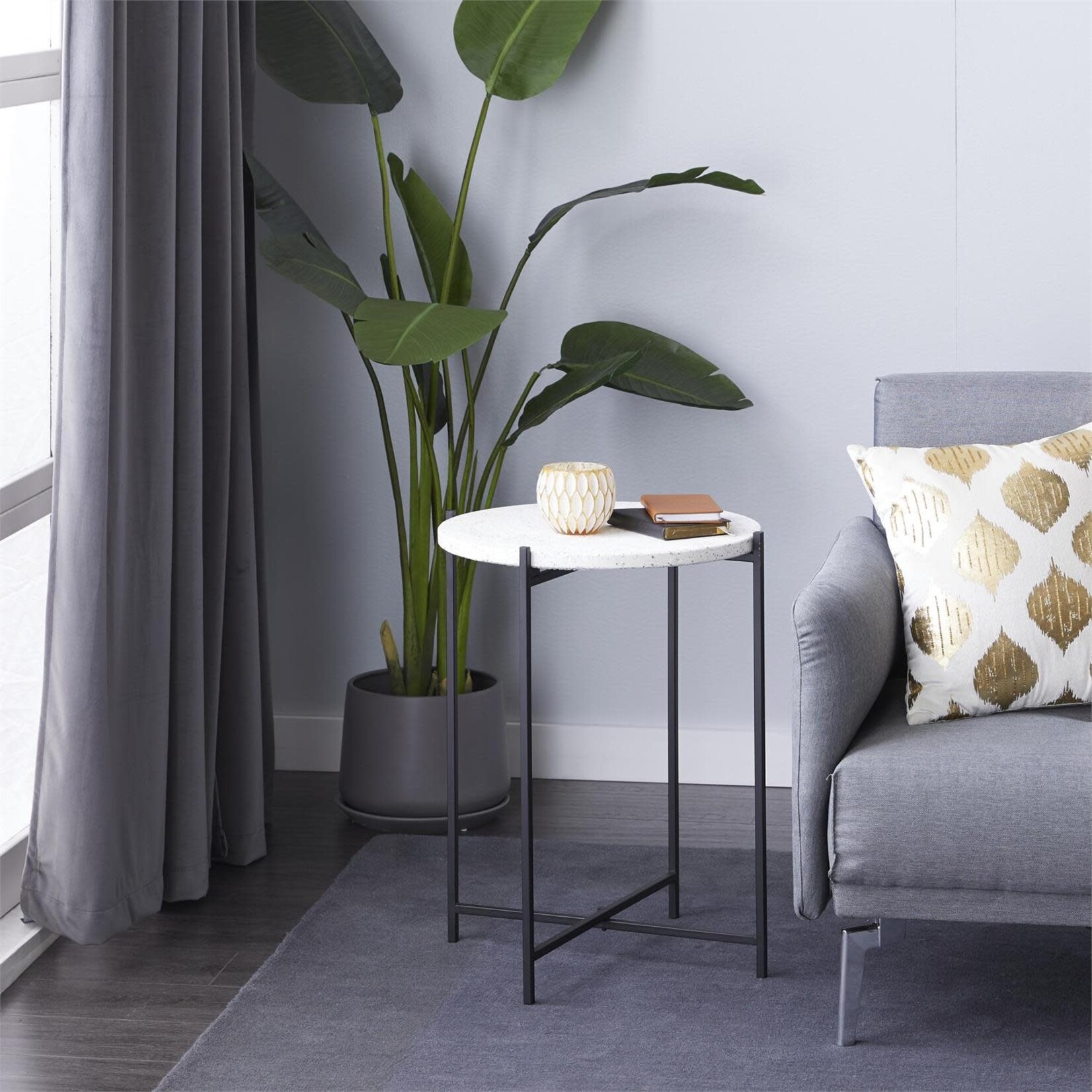 Uma 80857 Terrazo Accent Table