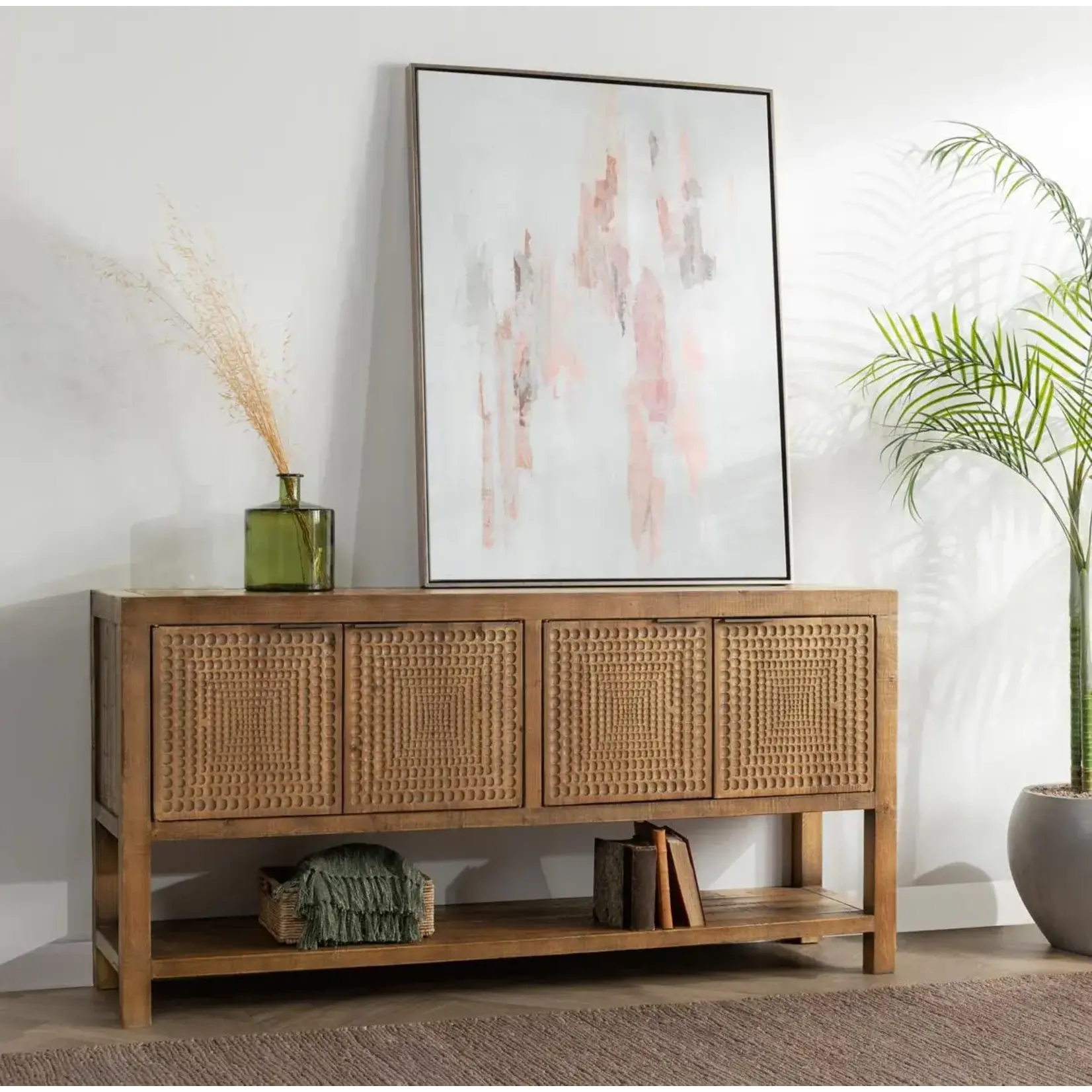 Classic Home Osiris 4 Dr Cabinet Mission Brown