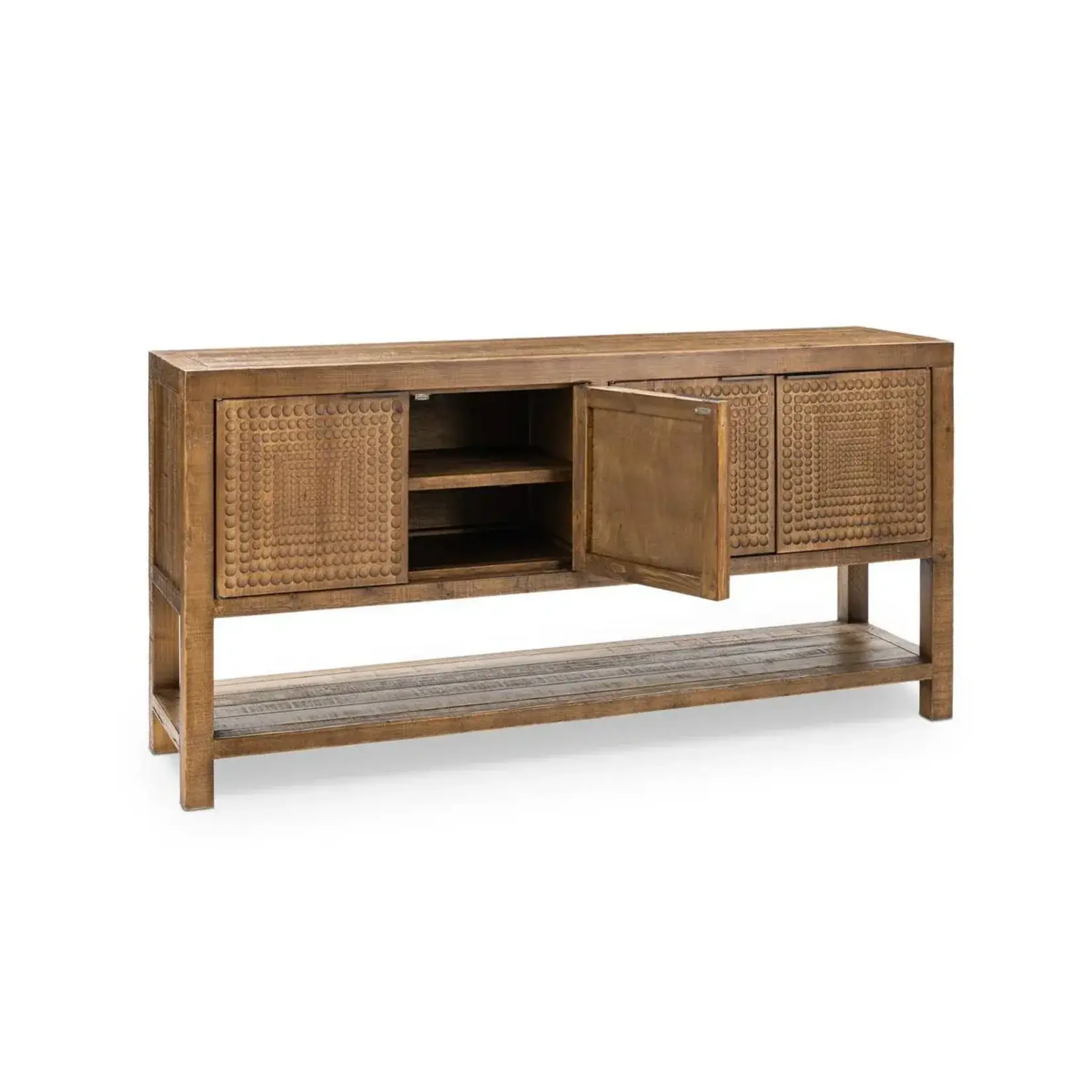 Classic Home Osiris 4 Dr Cabinet Mission Brown