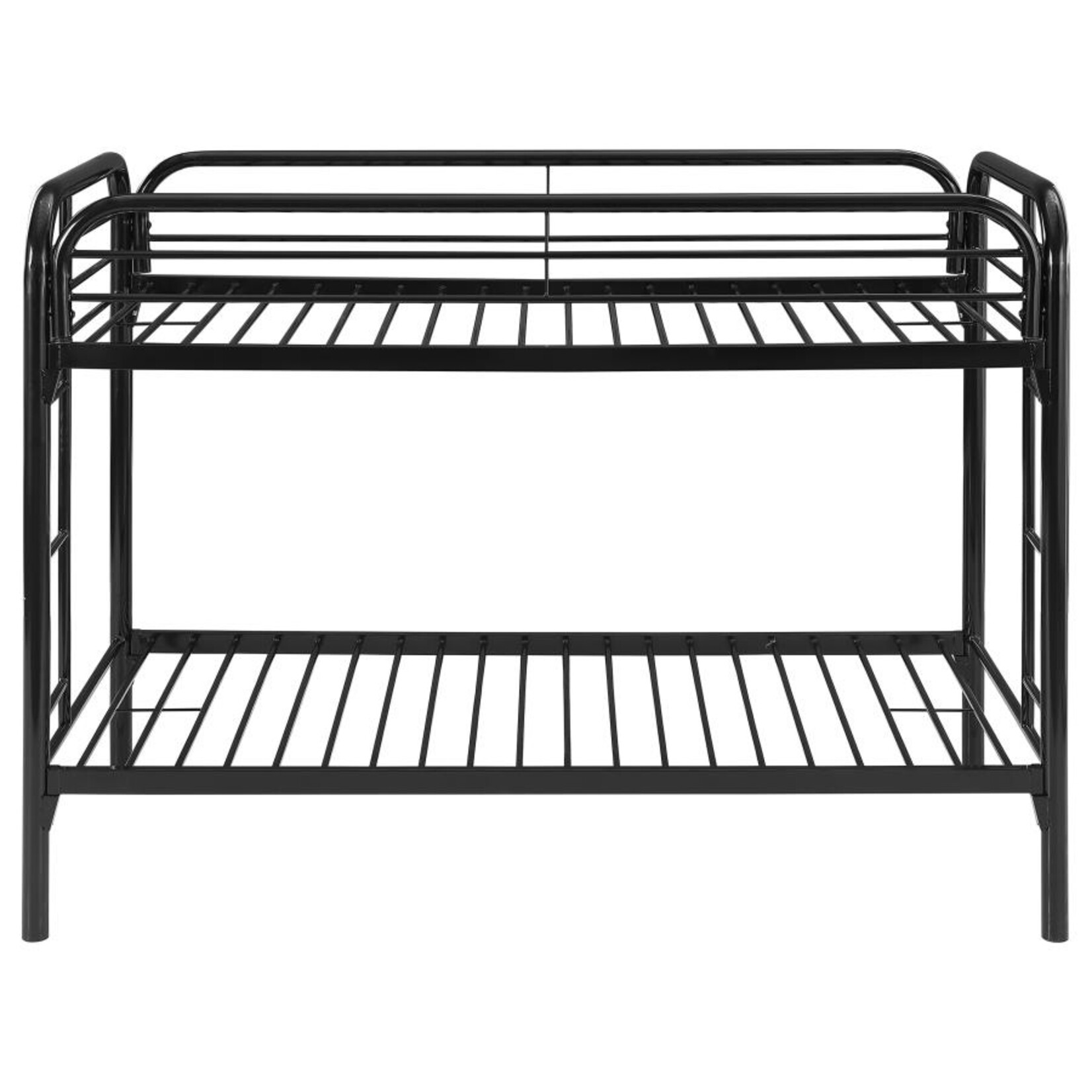 Coaster Furniture Morgan Metal Twin Over Twin Bunk Bed Black