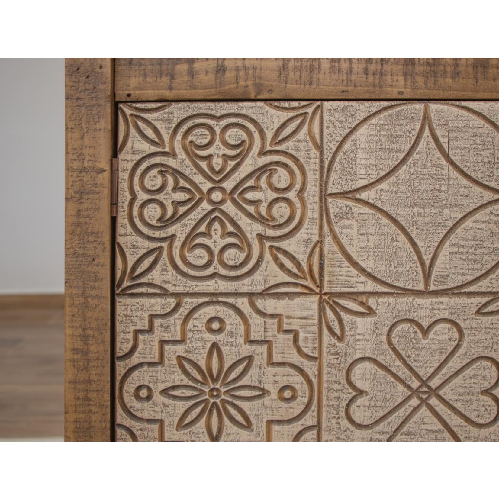 IFD Talavera 2 Door Wine Cabinet