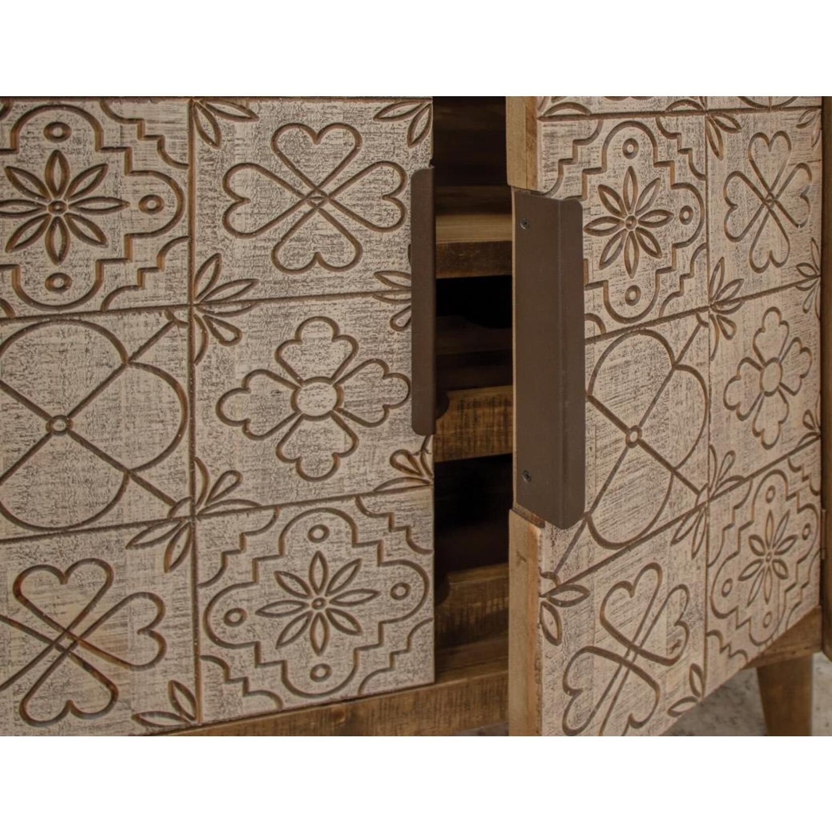 IFD Talavera 2 Door Wine Cabinet