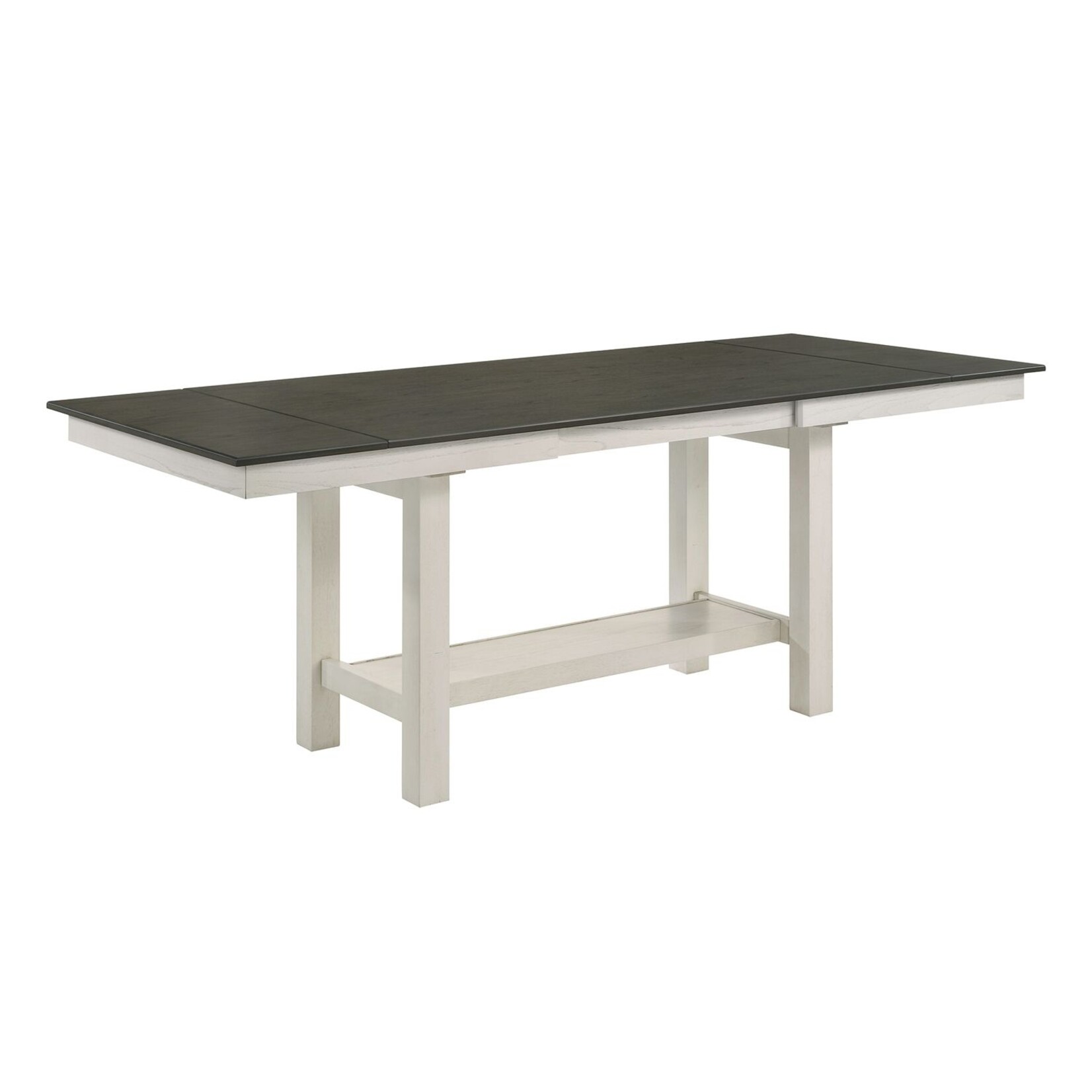 Liberty Furniture Brook Bay White Gathering Trestle Table w/4 Chairs