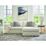 OvernightSofa 5090-Z Sugarshack Ash Queen Sleeper w/Reversible Chaise (K2LL)