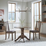 Liberty Furniture Brook Bay Sandstone Drop Leaf Table w/2 chairs