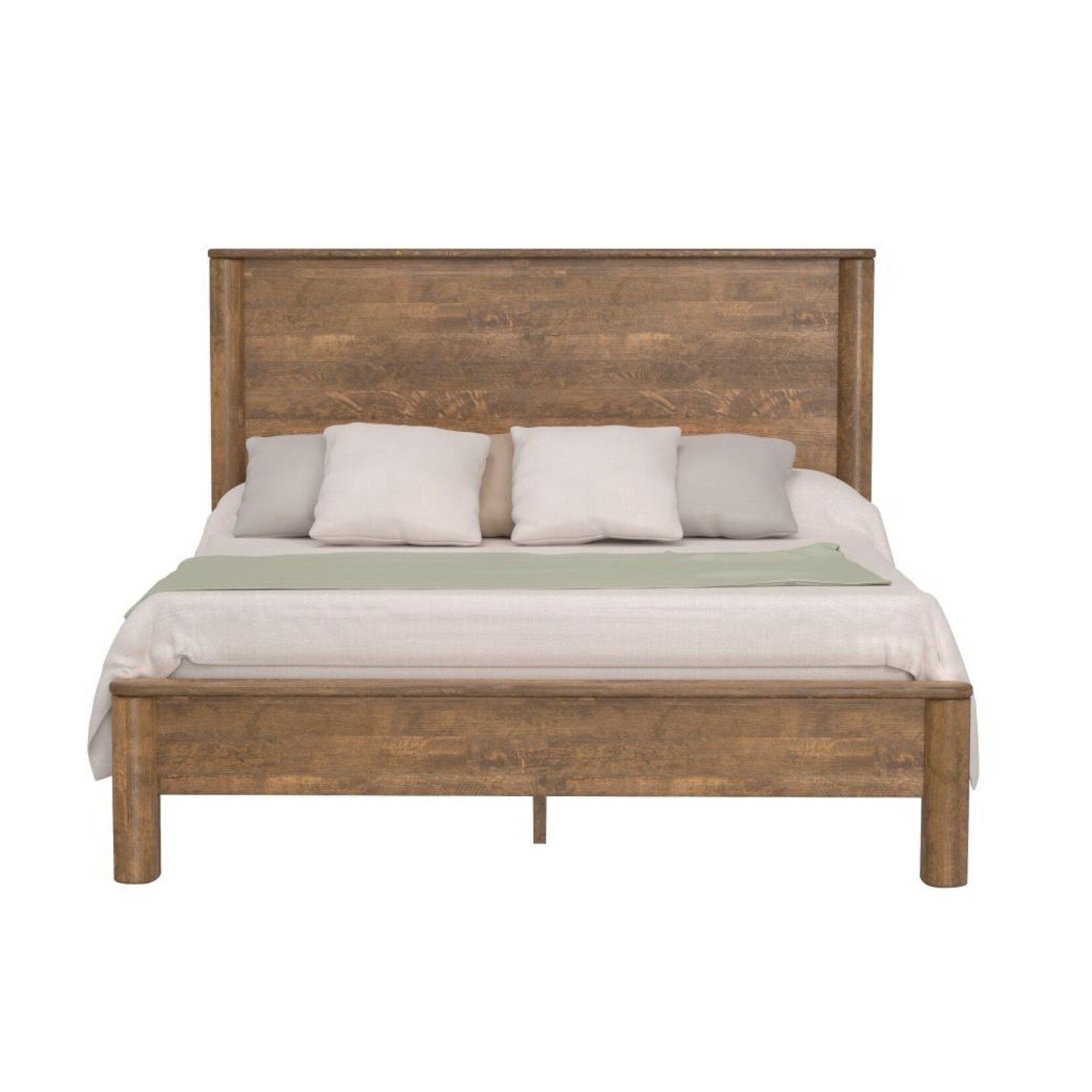 IFD Olimpia Queen Platform Bed Wood