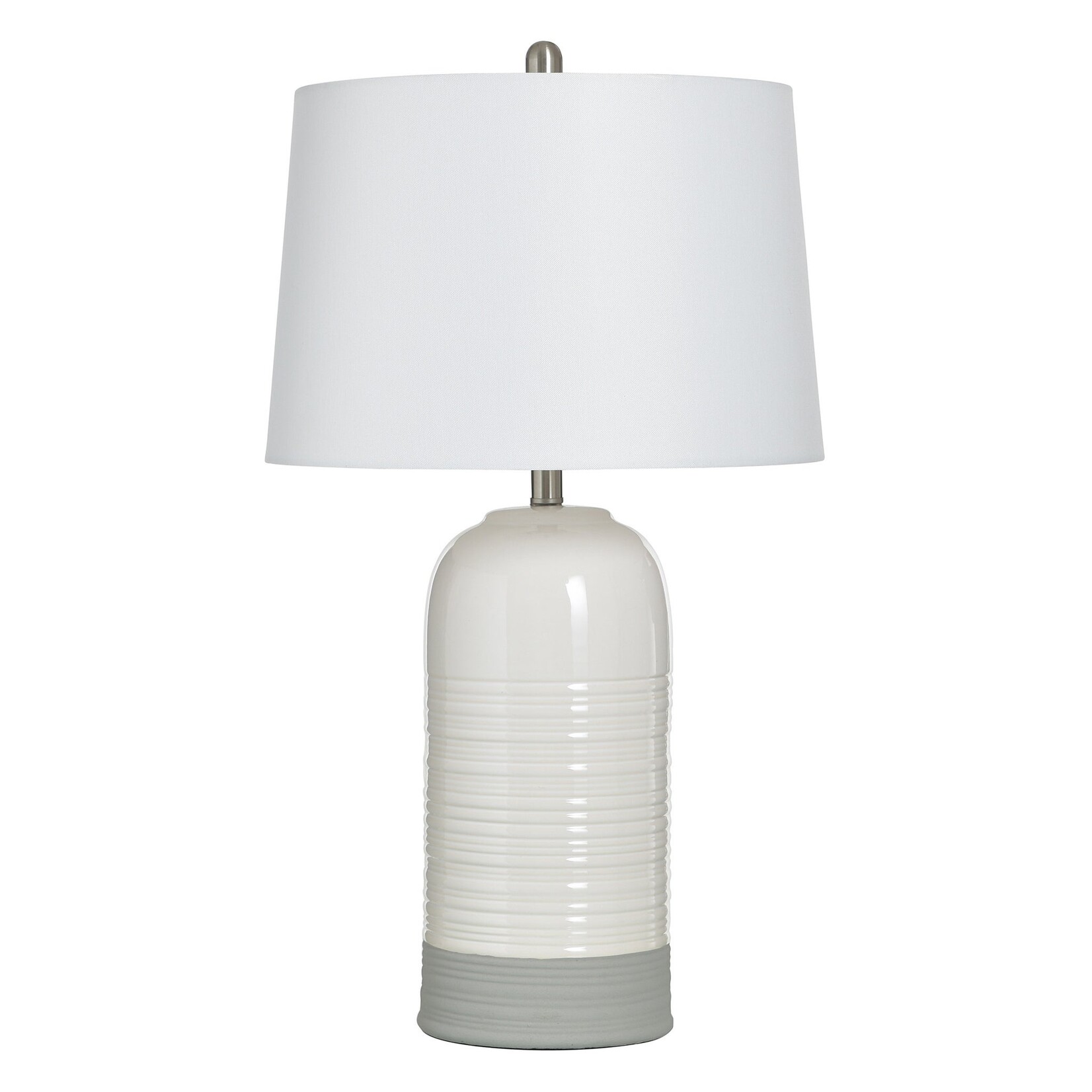 Stylecraft Evian Ivory Ceramic Table Lamp