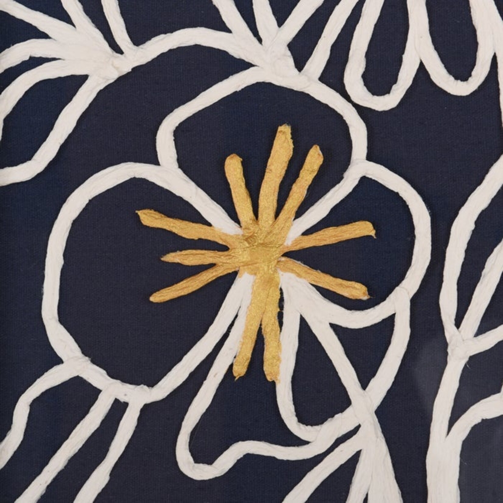 Stylecraft Blue Arrangement Flower Shadow Box