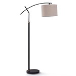 Stylecraft Dudley Black Floor Lamp L718652