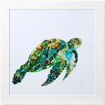 Stylecraft Drift Turtle Textured Frame Print WQ20021