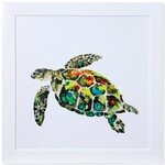 Stylecraft Riding The Eac Turtle Textured Frame Print WQ20020