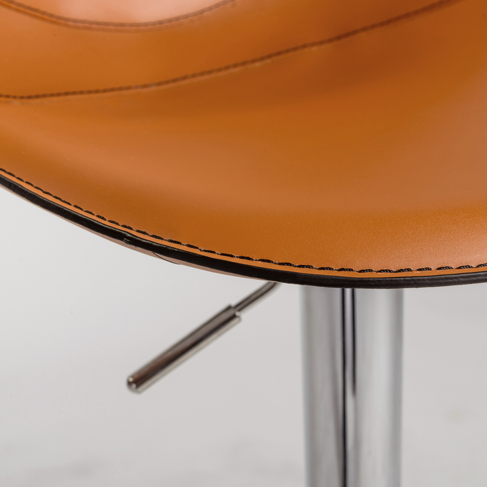 EuroStyle Rudy Bar/Counter Stool  DK CRML/BRUSH SS