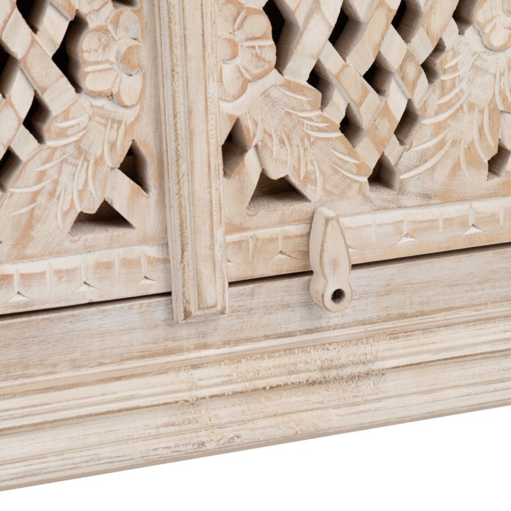 Crestview Lattrice 2 Door Cabinet