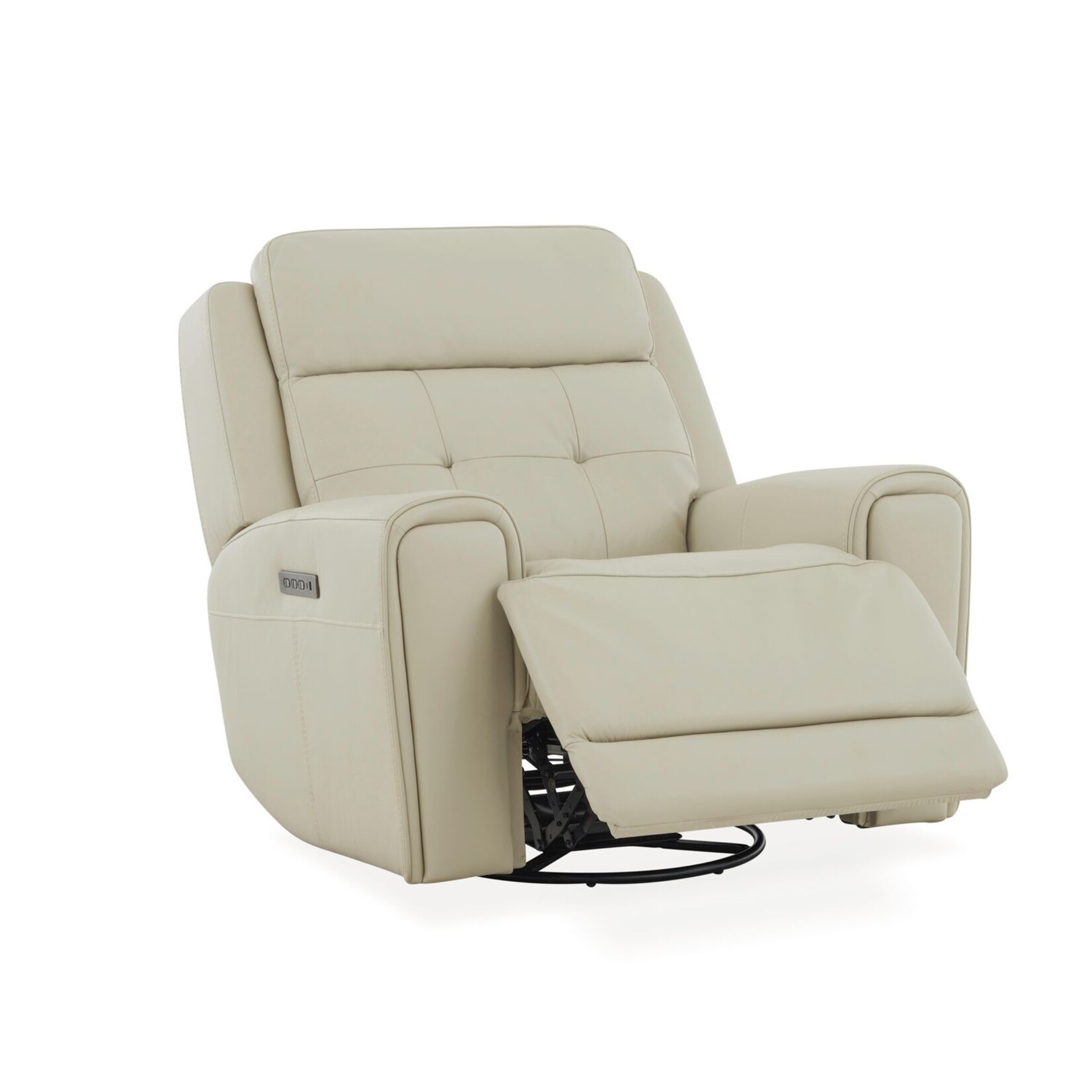 Liberty Furniture Carrington Baja Stone Leather Power Recliner