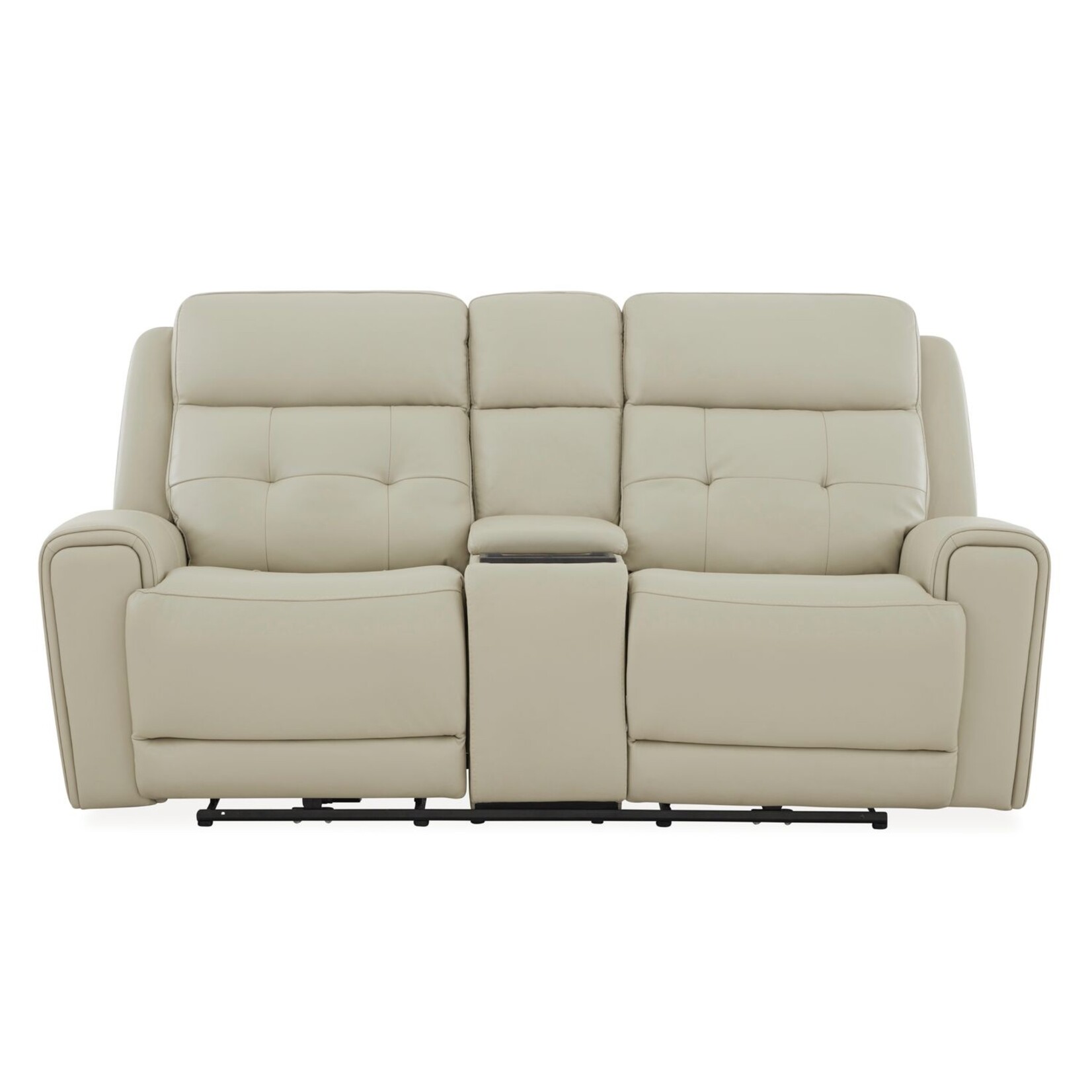 Liberty Furniture Carrington Baja Stone Leather L/seat w/console