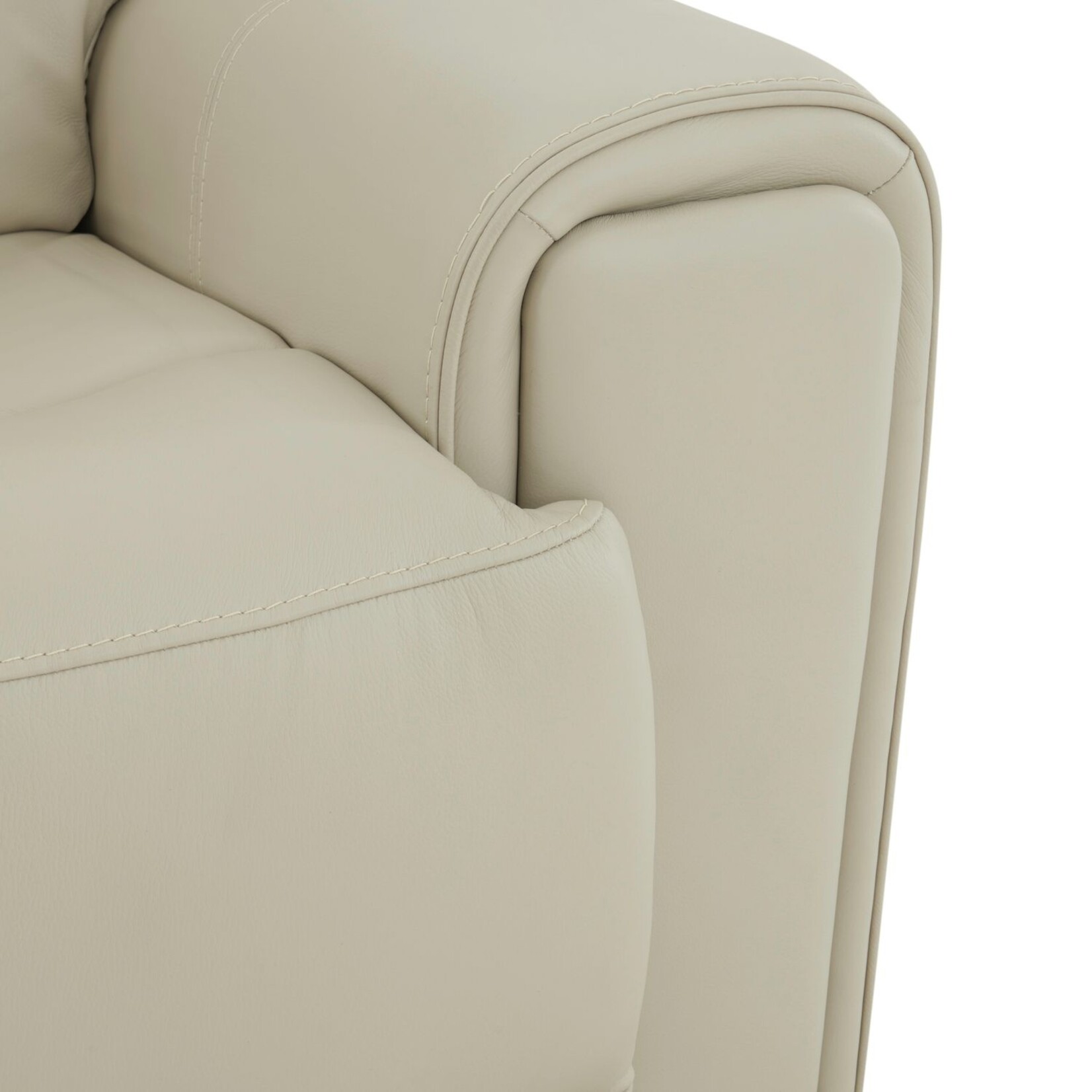 Liberty Furniture Carrington Baja Stone Leather Power Sofa