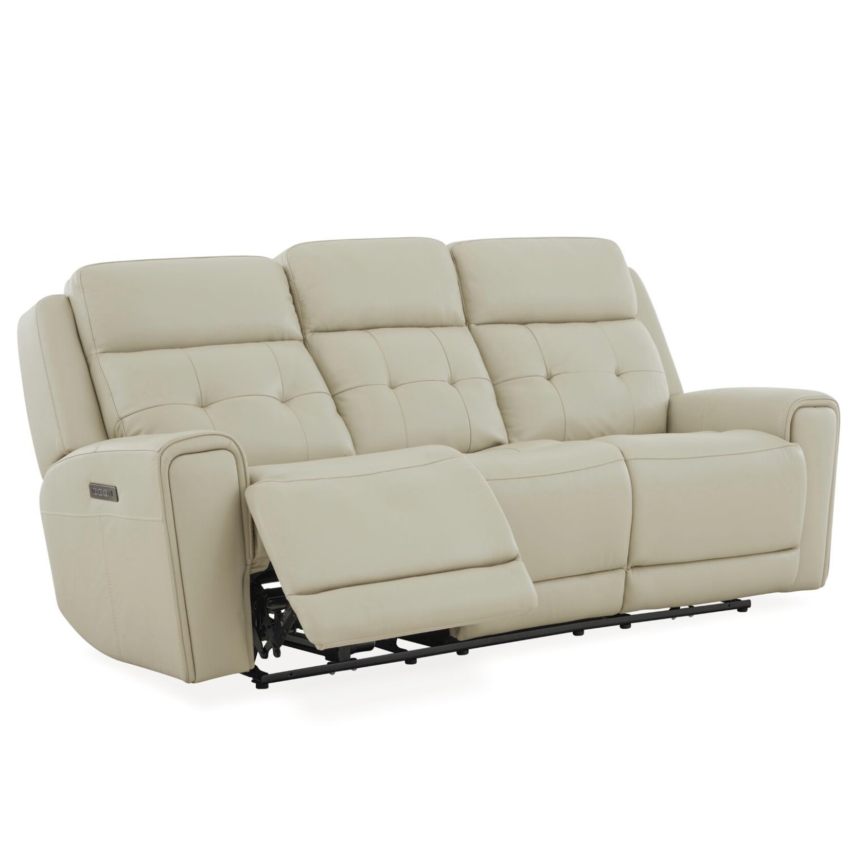 Liberty Furniture Carrington Baja Stone Leather Power Sofa