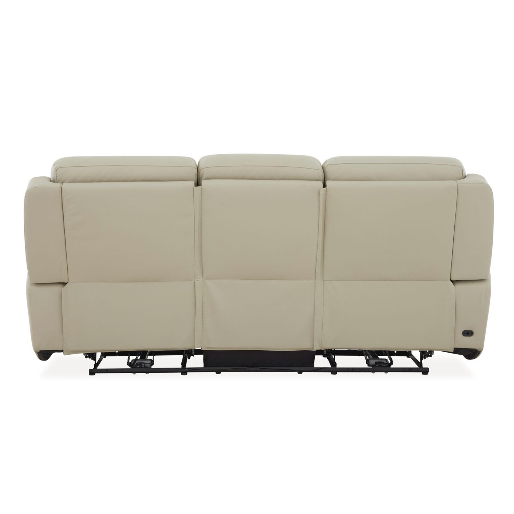 Liberty Furniture Carrington Baja Stone Leather Power Sofa