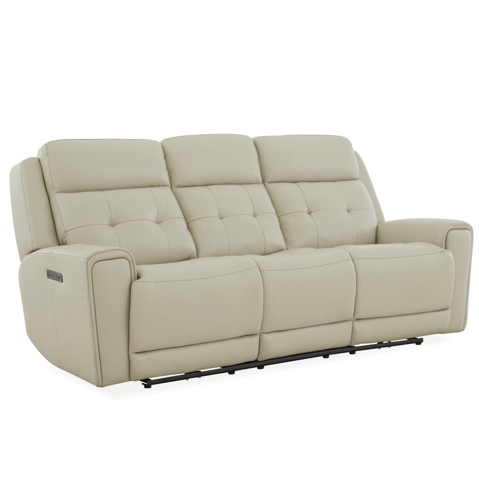 Liberty Furniture Carrington Baja Stone Leather Power Sofa
