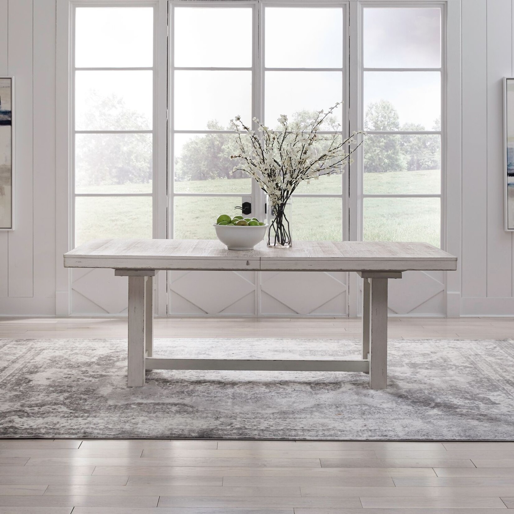 Liberty Furniture Backroads 5pc Trestle Table Set