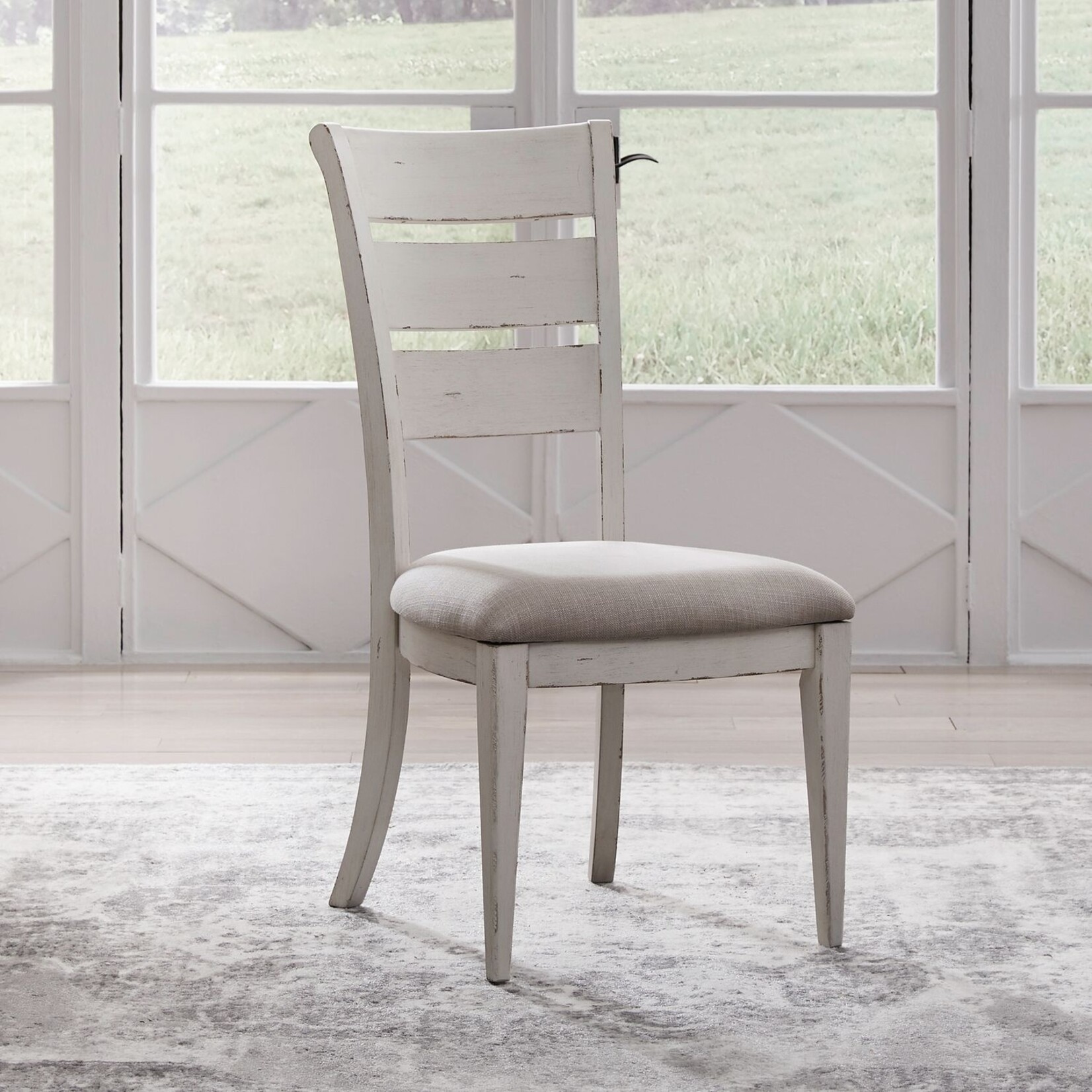 Liberty Furniture Backroads 5pc Pedestal Table Set