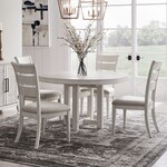 Liberty Furniture Backroads 5pc Pedestal Table Set