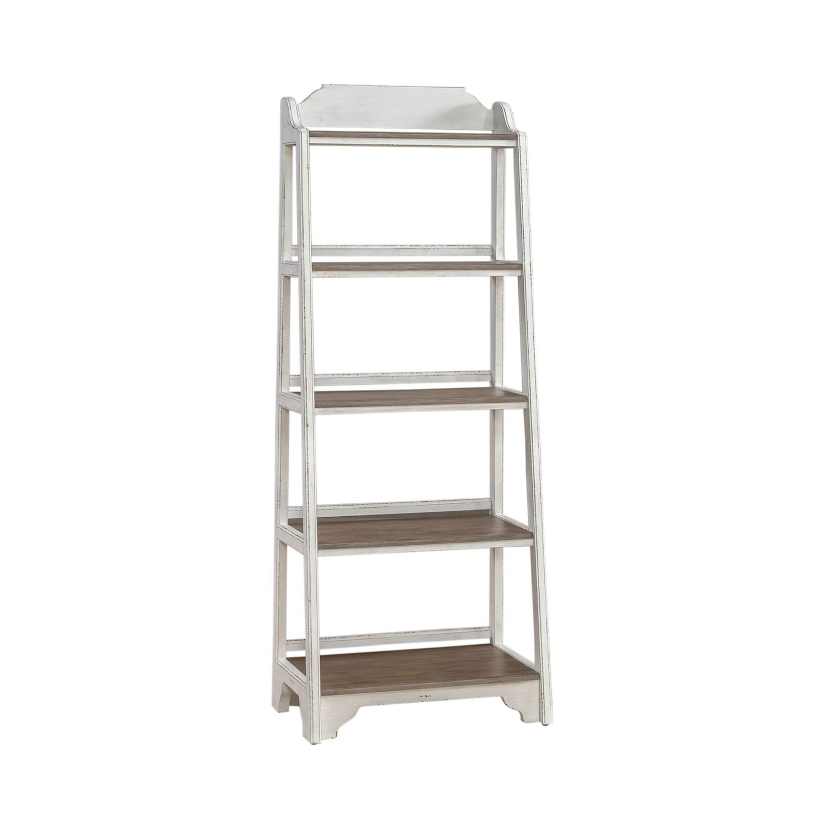 Liberty Furniture Magnolia Manor Leaning Pier Bookcase