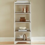 Liberty Furniture Magnolia Manor Leaning Pier Bookcase