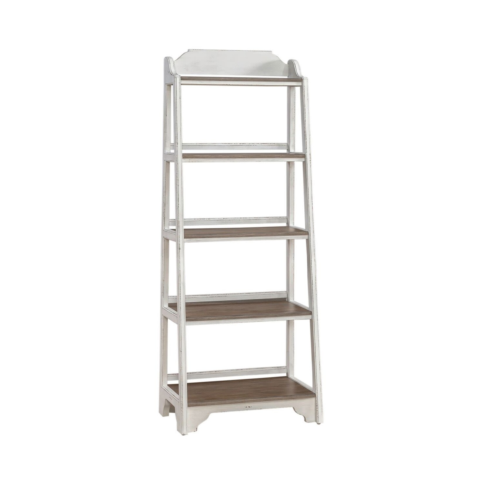 Liberty Furniture Magnolia Manor Leaning Pier Bookcase