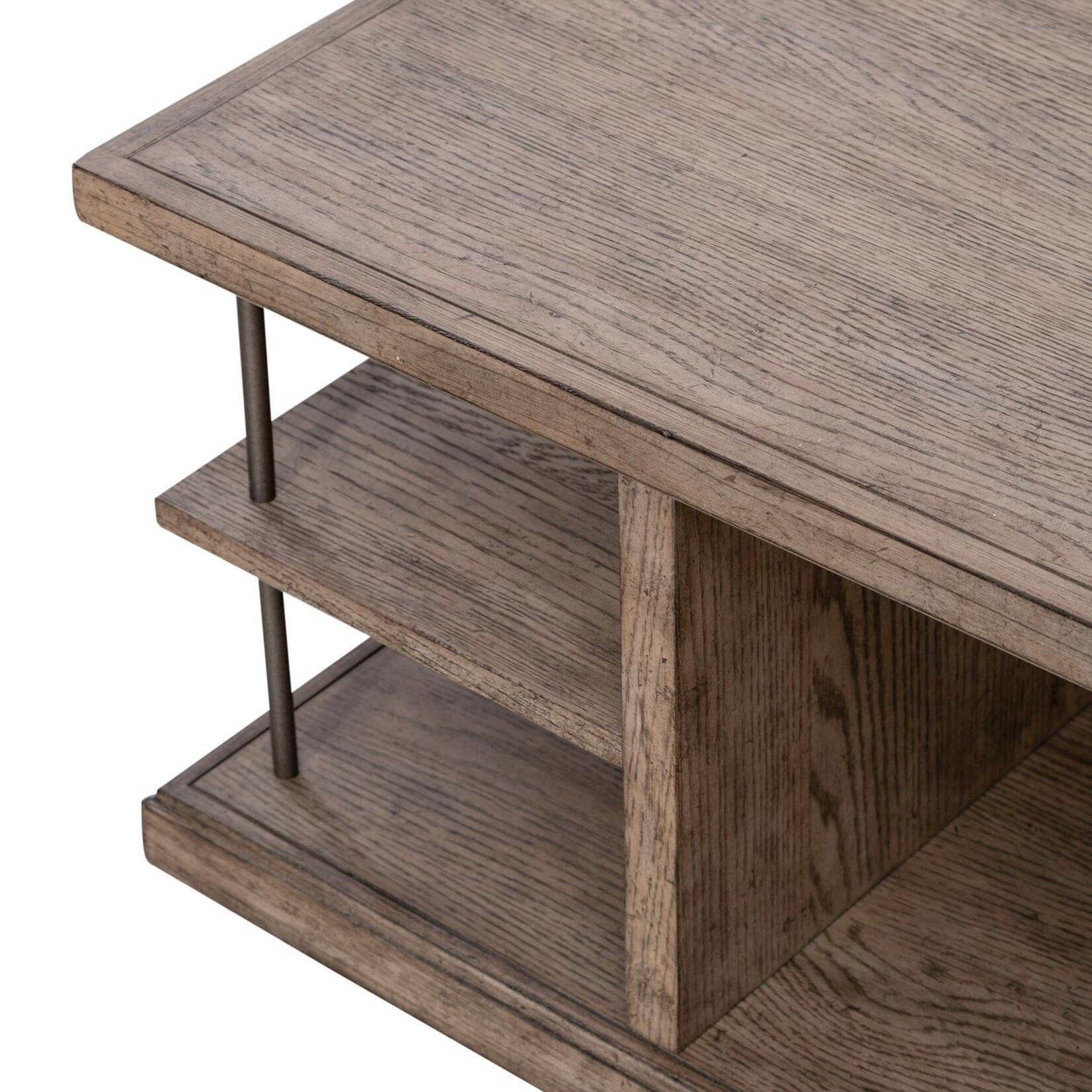 Liberty Furniture City Scape Cocktail Table Burnished Beige