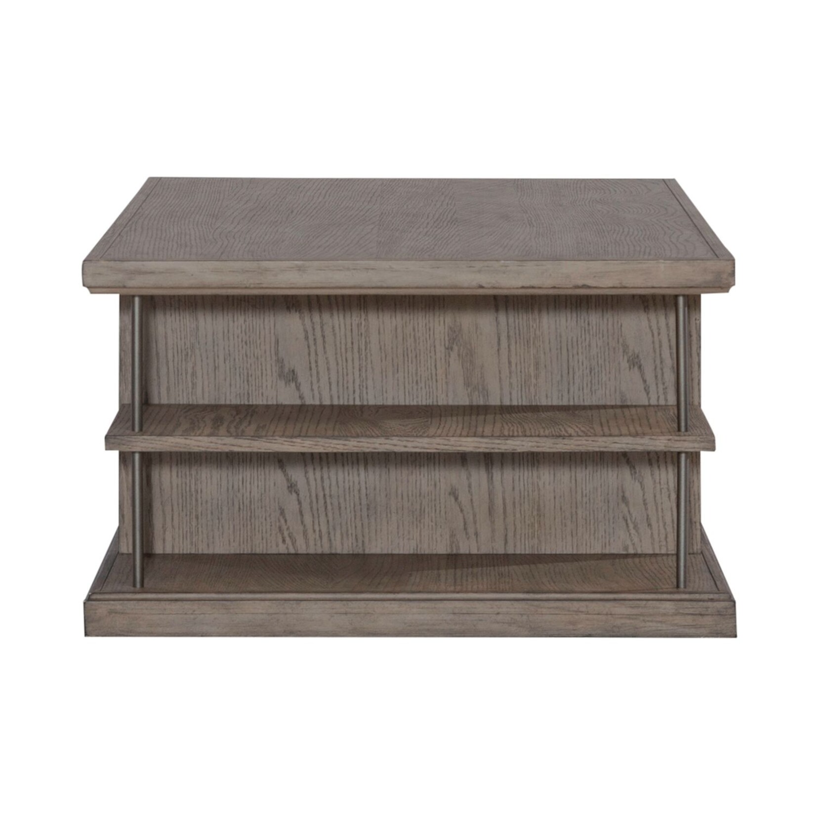 Liberty Furniture City Scape Cocktail Table Burnished Beige