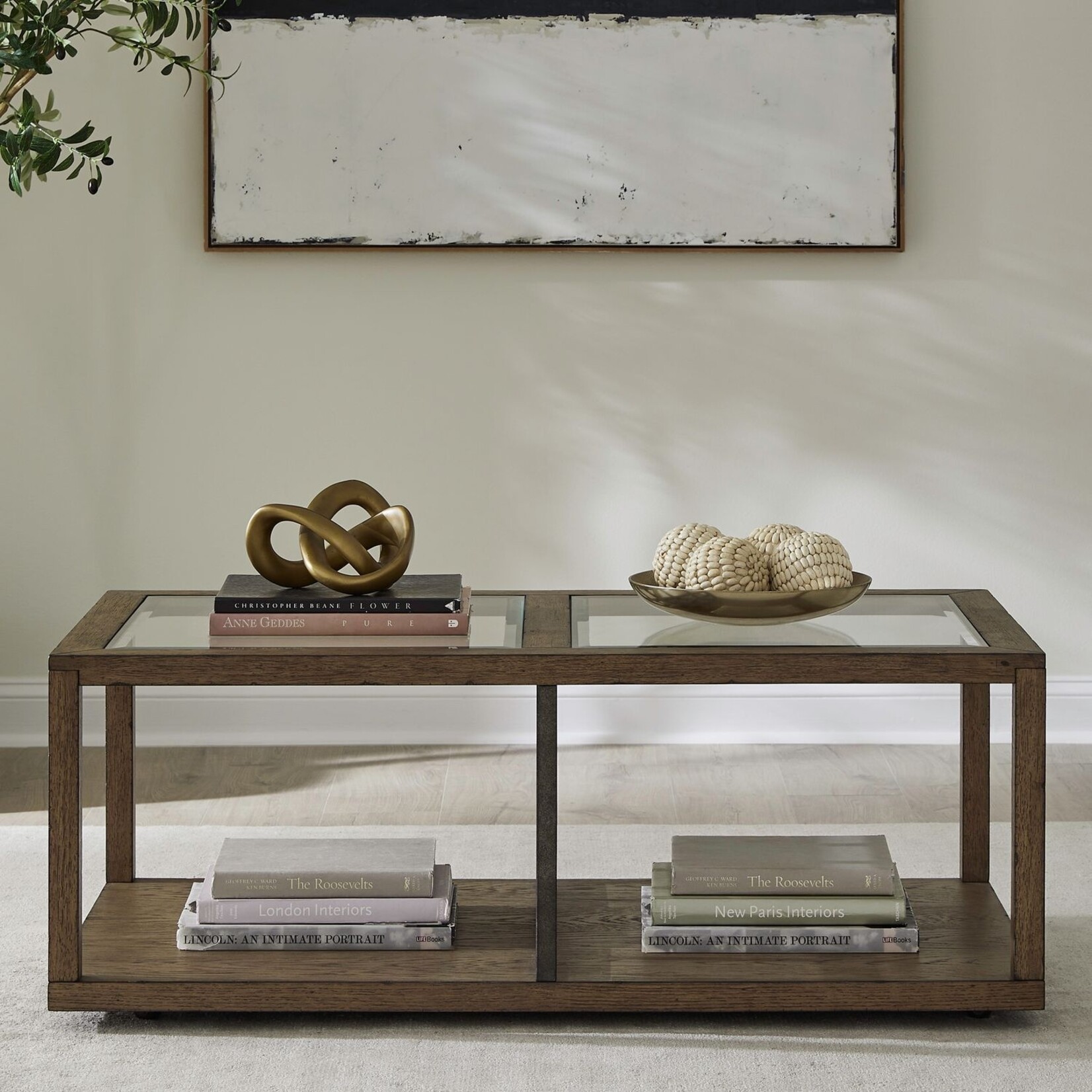 Liberty Furniture Bayhill Trellis Cocktail Table