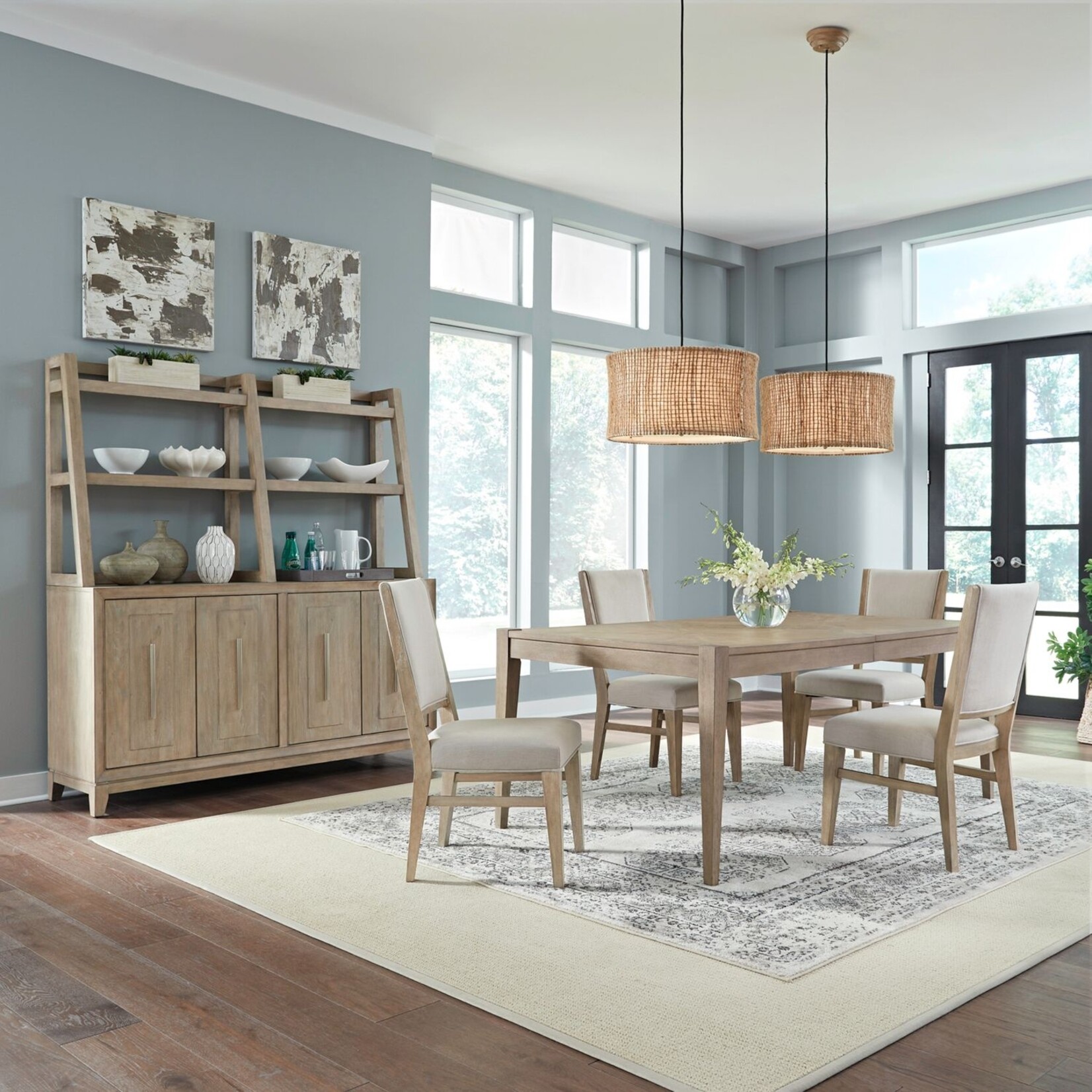 Liberty Furniture Brentwood  5pc Rectangular Table Set
